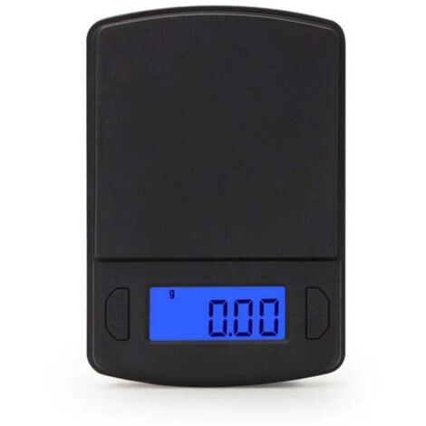 ZVD Balance numérique électronique, mini balance à bijoux portable de haute précision 500g/0.01g, adaptée au pesage de bijoux de cuisine