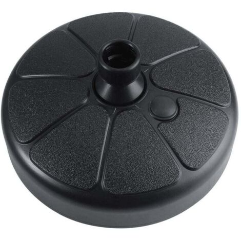 ZVD Base de Parasol, Porte-parapluie Extérieur en Plastique Base de Parasol Rond Pied Parasol Professionnel pour Jardin, Extérieur.