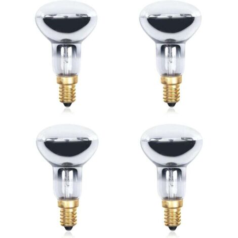 ZVD-Bombilla para lámpara de lava 25W R39 E14, bombilla para lámpara de lava R39 reflector 260lm, juego de 4