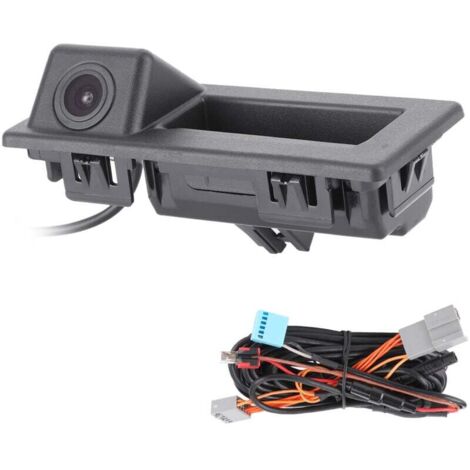 ZVD Cámara de visión trasera con trayectoria dinámica original para manija de maletero de coche, compatible con A4/A3/A4L/Q3/S3/Q4