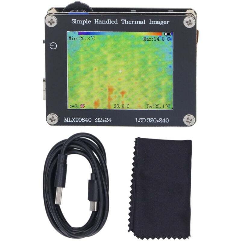 ZVD - Camera thermique,Imageur thermique caméra infrarouge,écran 2 pouces,- 40