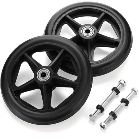 4 Ruote Di Ricambio Per Valigie - 50mm X 18mm Universali Con Cuscinetti - Foto 9