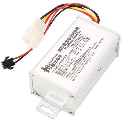 ZVD Convertisseur DC Module d'Alimentation Abaisseur 24V-72V vers 12V10A Sortie USB 5V2A