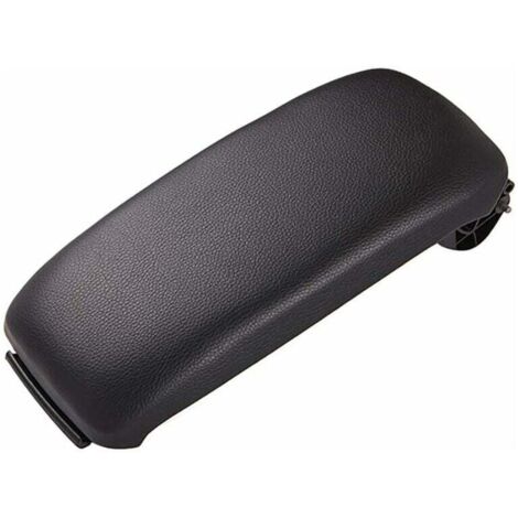 ZVD-Couvercle accoudoir central avec plaque de base, pour A3 8P / A5 2003-2013, noir cuir, OE: 8P0864245P