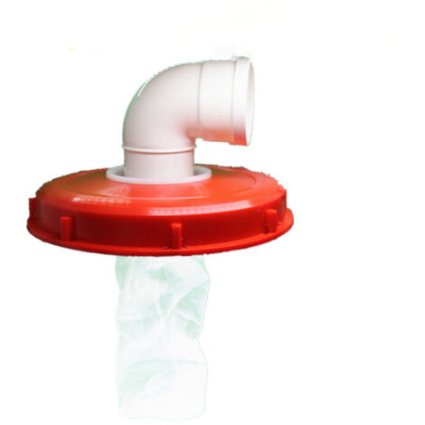 ZVD Couvercle de Réservoir IBC avec Filtre en Nylon Lavable pour Réservoir d'eau de Pluie IBC 1000 litres,Filtre À Couvercle IBC Accessoires de Réservoir IBC,Filtre à Eau de Pluie en Nylon (245mm quat