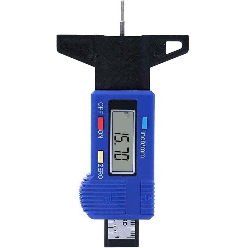 Image of ZVD Digitaler Reifentiefenmesser, Karbonfaser, für Auto, Motorrad, Transporter, LKW, 40141563