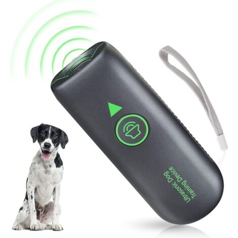 ZVD-Dispositif Anti-Aboiement pour Chien, Appareil Ultrasonique avec Indicateur LED pour Entraînement