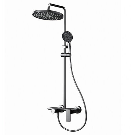 ZVD Ensemble de douche avec interrupteur à bouton
