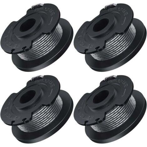 ZVD Fil Coupe Bordure Compatible avec Bosch Convient pour Coupe-Bordures sans Fil,Contient 4 Pièces F016800569 Bobine Coupe Bordure