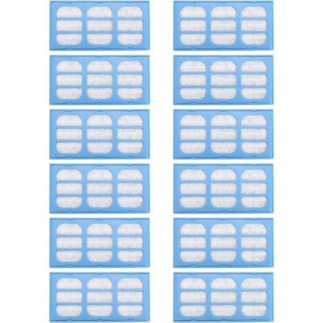ZVD Filtro compatible con Catmates, paquete de 12 filtros de repuesto para fuente de agua para gatos