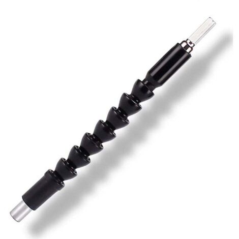 ZVD-Flexible Bohrerverlängerung, Universal-Elektroschrauber mit weichem Schaft, Bohrerverlängerung, verlängerte Handbohrer-Verbindungsstange, multifunktionales Biegerohr (200 mm)