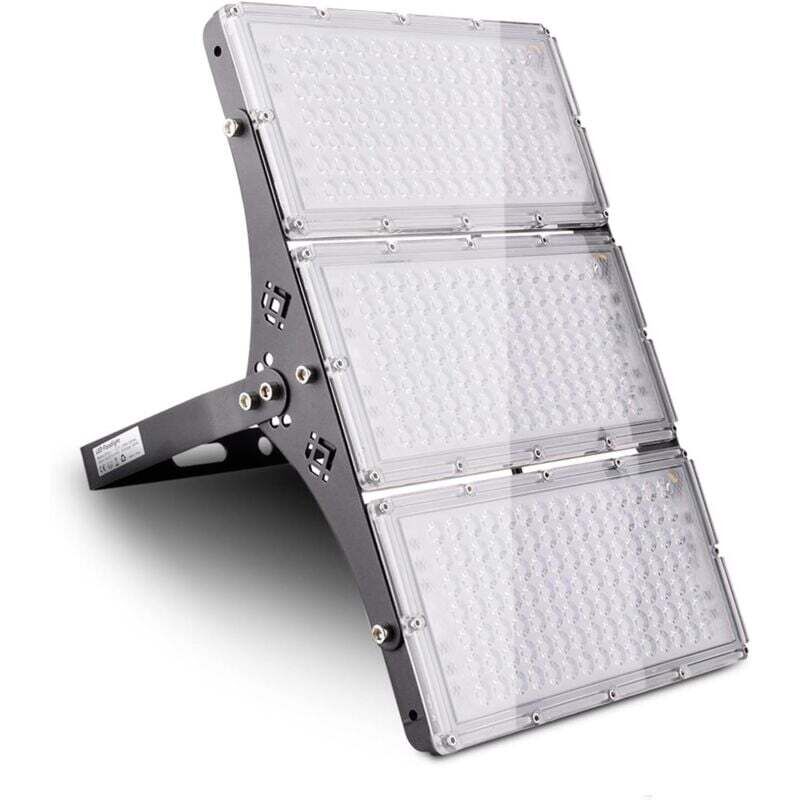 ZVD-Foco LED para exteriores de 300 W, 24000 lm, iluminación de seguridad, impermeable, IP66, 3000 K, blanco cálido, foco LED para exteriores, para