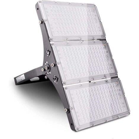 ZVD-Foco LED para exteriores de 300 W, 24000 lm, iluminación de seguridad, impermeable, IP66, 3000 K, blanco cálido, foco LED para exteriores, para iluminación pública, garaje, pasillo, jardín