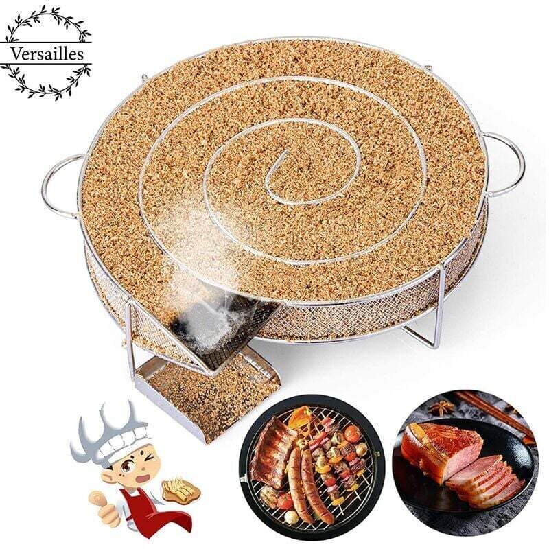 ZVD - Générateur de Fumée Froide pour Fumoir Fumage Viande Poisson Grille Barbecue,
