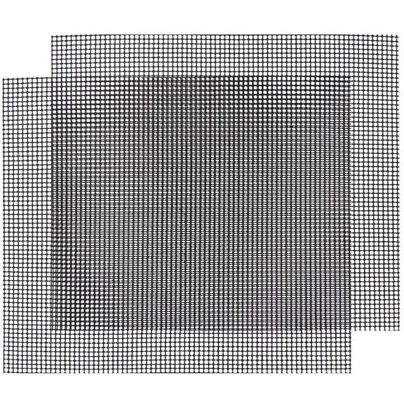Grill barbecue, réutilisable, tapis de cuisson découpable, grille antiadhésive, 2 pièces (4236cm) - ZVD