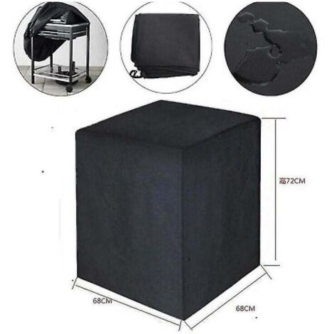 ZVD Housse de protection carrée pour barbecue