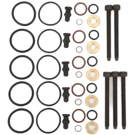 ZVD Kit de joints d'injecteur de carburant de voiture avec 5 boulons 038198051B de remplacement pour 2.5TDI R5 128kw 174hp 2003-2010