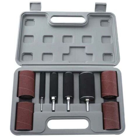 ZVD Kit de tambour de ponage pour manchons assortis pour le travail du bois et tambour en caoutchouc-Fei Yu