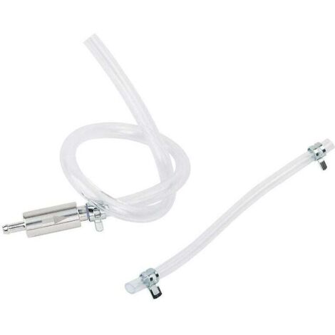 Kit Tubo Per Spurgo Freno Con Valvola Di Ritenuta Unidirezionale - 2 Pezzi Per Auto E Moto