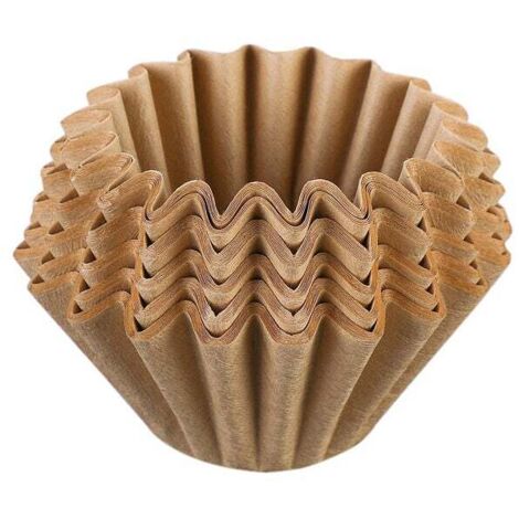 ZVD Le grand Original Lot de 100 sacs filtrants universels pour panier filtrant neutre au goût filtre papier pour machines à café avec filtre à panier