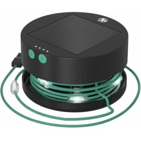 ZVD- Lumières solaires rechargeables extérieures camping lumières de camping éclairage étanche lumières LED guirlandes solaires