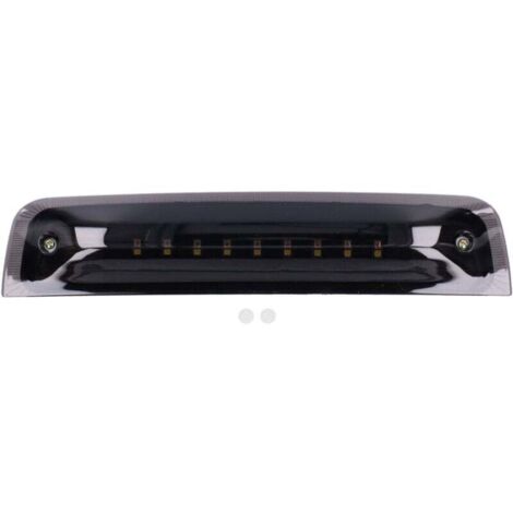 ZVD Luz de freno trasera de montaje alto, 12 V, 18 LED, IP67, resistente al agua, lente ahumada, compatible con Ram 1500, 2500 y 3500.