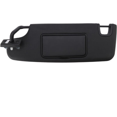 ZVD Pare-soleil cté conducteur gauche noir 6CJ07DX9AA Accessoires intérieurs avec remplacement de miroir pour Jeep Wrangler JK 20072018