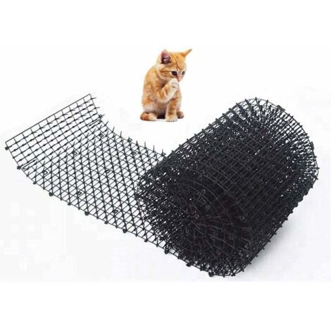 ZVD Pointes de chat, répulsif pour chat, répulsif pour animaux, répulsif pour chat, chats, martres, chiens, pointes de dissuasion pour animaux (0,7 x 11,8 x 78,7 pouces, 1 pc)-Fei Yu