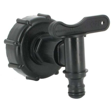 ZVD-Raccord S60X6 - Robinet PEHD pour cuve eau 1000 L