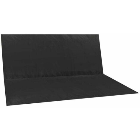 ZVD Remplacement de Balancoire étanche Couverture Chaise Banc Patio Extérieur (Noir,2 siège 113x94cm)