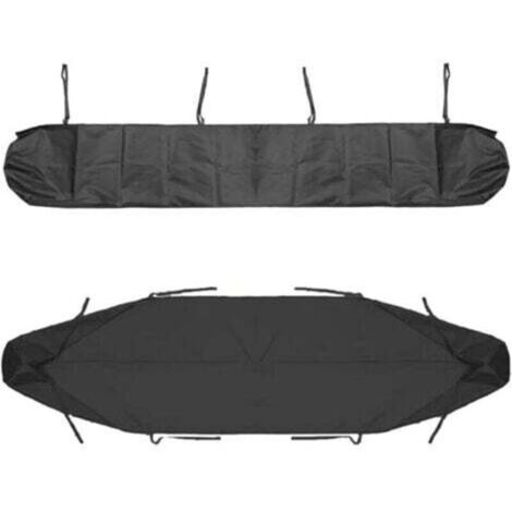 ZVD-Sac de Protection pour Store Banne, 4.5m Housse de Protection Anti-poussière pour auvent de terrasse Noir Housse de Rangement pour auvent de terrasse, Protection imperméable en Hiver,--