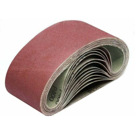 ZVD Schleifbänder 100 x 915 mm 80 120 150 240 400 Grob-/Feinschleifbänder für Bandschleifer (10 Stück) Thisnde