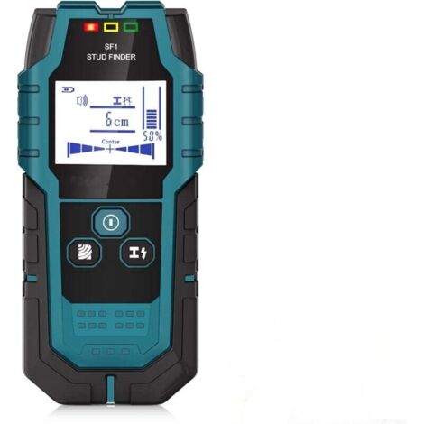 ZVD SF1 Détecteur Numérique de Construction 4 en 1, Scanner mural, Détecteur de Métaux pour bois, métal et lignes électriques, détecteur de montants, localisateur, avec LCD-TREETALK