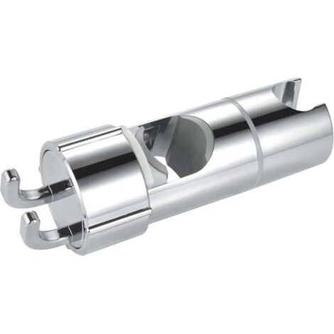 ZVD - Soporte universal para cabezal de ducha de baño, reemplazable, de mano, diámetro ajustable de 16 a 27 mm, apto para riel de ducha.