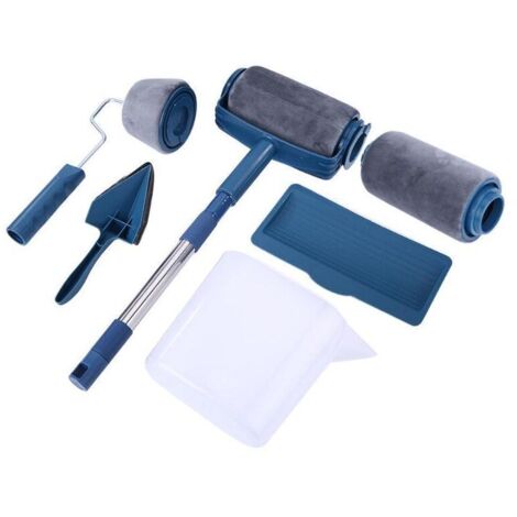 ZVD Sponge TV Product Brossing Artefact Self -SUCTION Drum Tile télescopique 7 - Pierre peinture à rouleau de peinture
