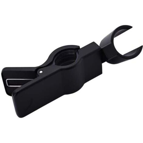 ZVD Support de pomme de douche sans poinçon, siège suspendu, tige de levage réglable, ensemble d'accessoires de douche, pomme de douche pluie, base fixe