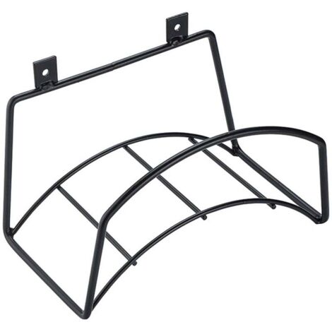 ZVD Support Tuyau Arrosage Mural Support pour Tuyau d'arrosage en métal Support mural en métal support de tuyau d'eau Support mural pour tuyau d'arrosage pour Enrouleur dévidoir jardin cour garage