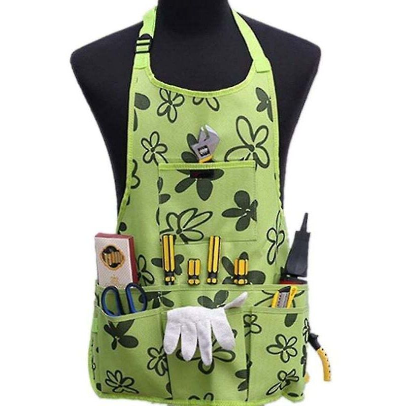 Tablier de jardin en tissu Oxford épaississement outils de jardin ceinture multifonction étanche résistant à l'usure pour femmes hommes - ZVD