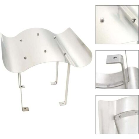 ZVD - Tapa protectora para chimenea, impermeable, para el hogar