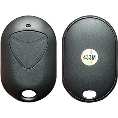 ZVD- Télécommande 433 MHz Duplicateur de télécommande 4 canaux Clé de voiture Ouvre-porte de garage Ouvre-porte de garage Copie universelle Porte de garage Maison intelligente