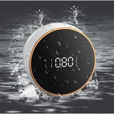 ZVD Wall-mounted Automatic Soap Dispenser, Electric Soap Dispenser Machine, Rechargeable with Temperature Display, Suitable for Kids and Adults (White)