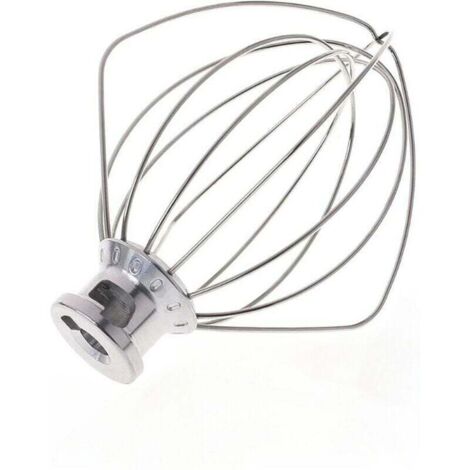 ZVD-Wire Whisk K45WW, kompatibel mit KitchenAid KSM90 K45 KSM150, Edelstahl-Planetenmixer, Eierkuchen-Schneebesen (Größe 4,5 QT / 4,3 l)