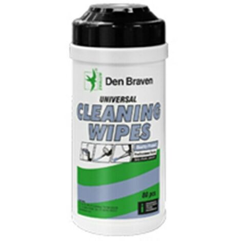 Zwaluw Den Braven 211471 Universal Cleaning - Lingettes nettoyantes (80pcs)
