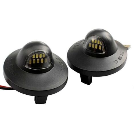 Zwei LED-Kennzeichenbeleuchtungssets für Fahrzeuge, kompatibel mit Ford F150, F250 und F350