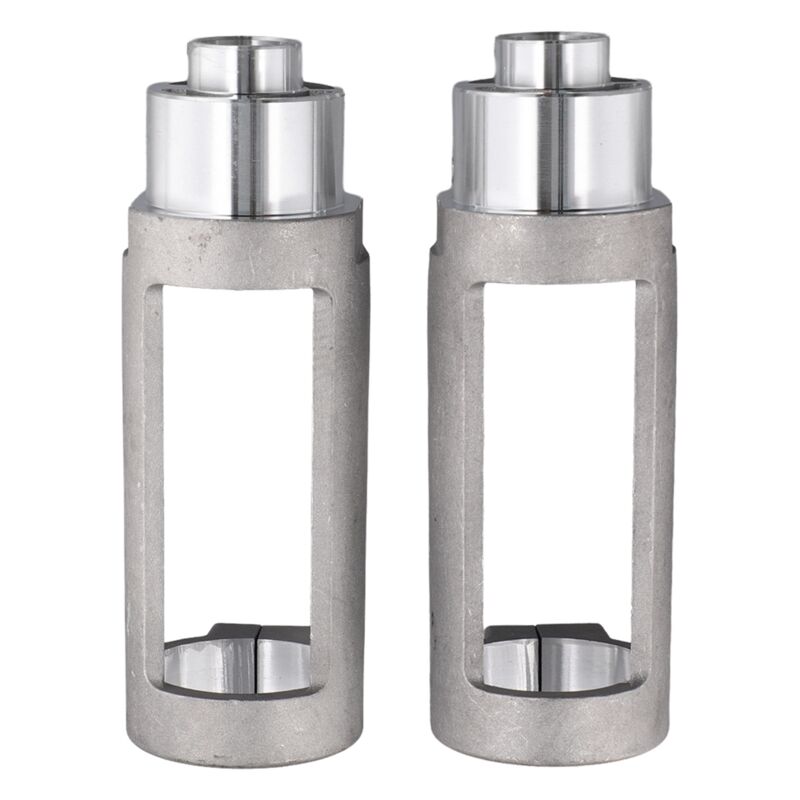 Image of Tlily - Zwei-Pack Platz Loch Bohrer Adapter Halter Professionelle Zubehör Einsteckschloss für Hand