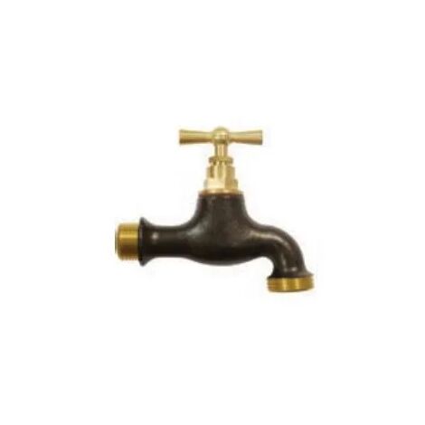 Zweifarbiger, mattschwarzer Wasserhahn Boutté