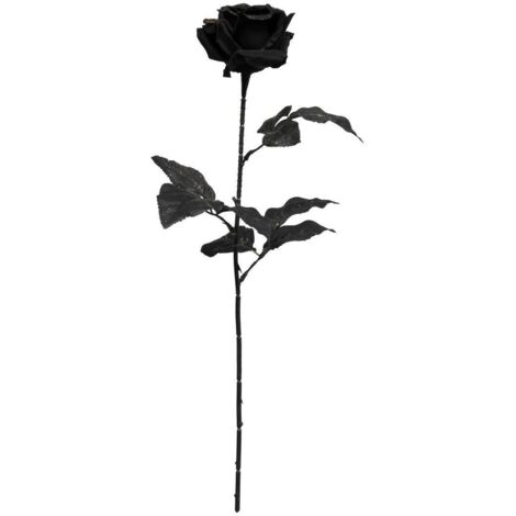 Zweig Rose schwarz und gold H65cm - Atmosphera créateur d'intérieur