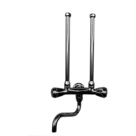 Zweigriffmischer für Elektro-Warmwasserbereiter KWC ND, Ausladung 160 mm, chrom - 112.78 Z 290
