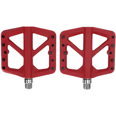 Zweiteilige Plattform-Fahrradpedale, breite Pedale mit rutschfestem Griff für Mountainbikes, rutschfeste Bremssättel