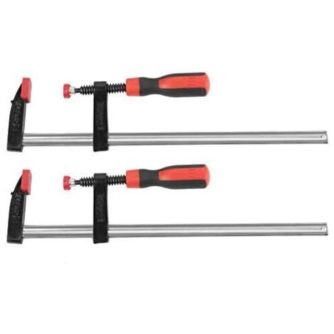Zweiteilige Schnellspannzwingen aus Metall, 300 mm und 150 mm Spannweite für Holz-, Metall- und Heimwerkerprojekte